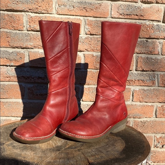 Vintage Women’s Red Doc Martens Leather Boots Size 5 (US) - Picture 11 of 11